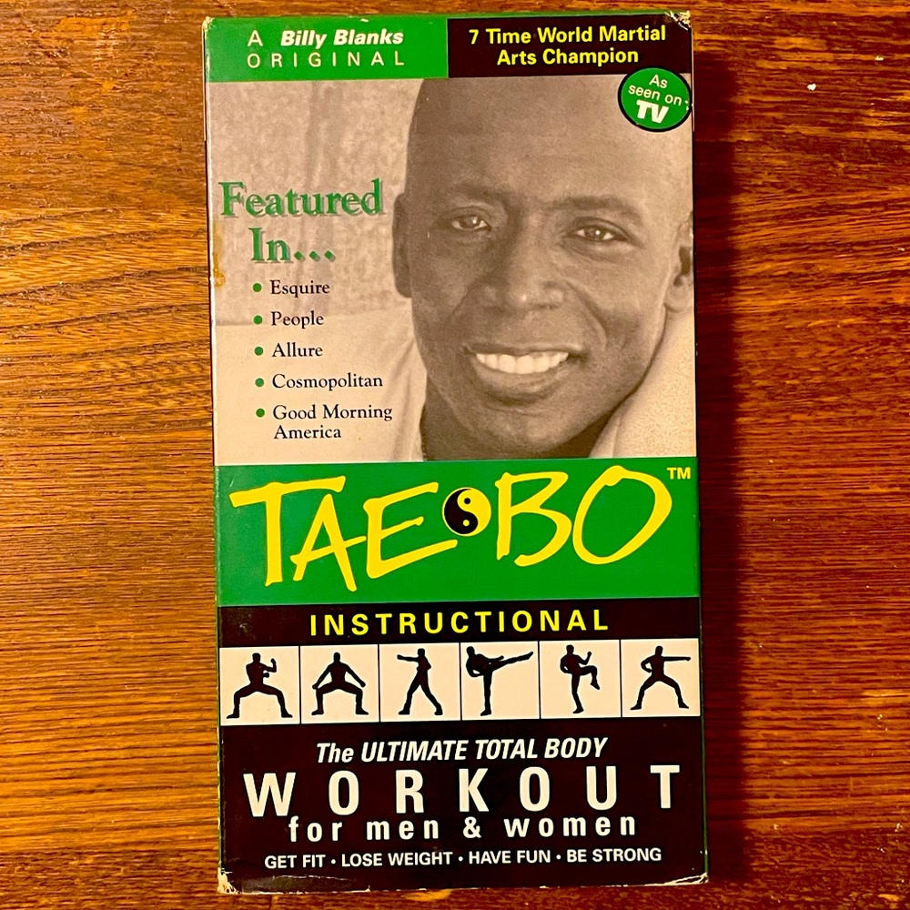 Tae Bo Instructional VHS